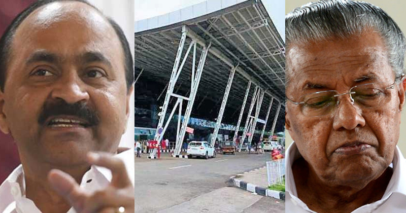 'കയ്യിലിരുന്ന 2.42 കോടിയും പോയി, വിമാനത്താവളം അദാനിയും കൊണ്ടുപോയി' ; സർക്കാരിനെതിരെ വി.ഡി സതീശന്‍
