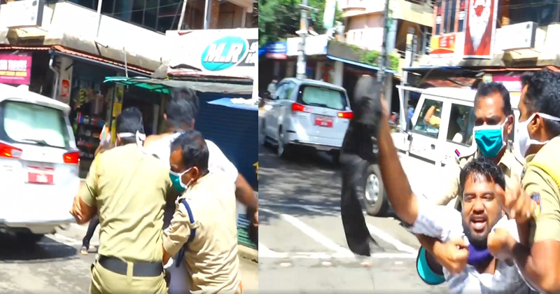മന്ത്രി എ.സി മൊയ്തീന് നേരെ തൃശൂരില്‍ യൂത്ത് കോണ്‍ഗ്രസിന്‍റെ കരിങ്കൊടി പ്രതിഷേധം