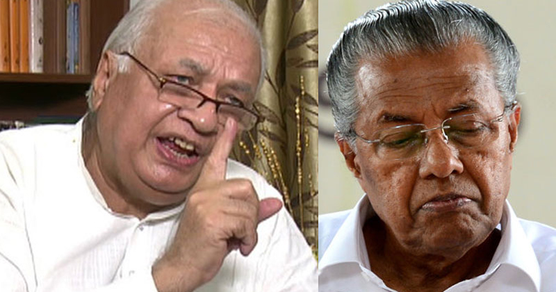 മലപ്പുറം പരാമർശം: 'എന്തോ ഒളിക്കുന്നു'; മുഖ്യമന്ത്രിക്ക് രൂക്ഷമായ ഭാഷയിൽ ഗവർണറുടെ കത്ത്