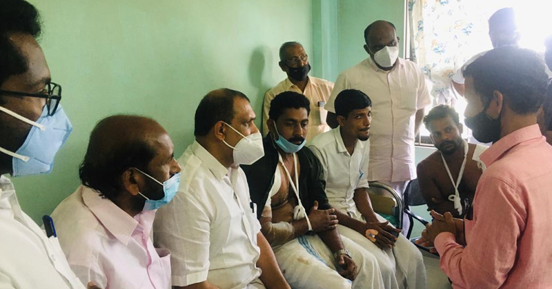 സിപിഎം അക്രമം മറയ്ക്കാൻ ജയരാജൻ തിരക്കഥ മെനയുന്നു : അഡ്വ.സജീവ് ജോസഫ്