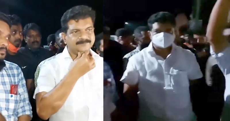 അർധരാത്രി കോളനിയില്‍ ; അന്‍വറിനെതിരെ പ്രതിഷേധം ശക്തം ; വോട്ടര്‍മാരെ സ്വാധീനിക്കാനെന്ന് യുഡിഎഫ്