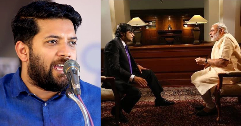 അർണബ് രാജ്യസ്നേഹി, കർഷകന്‍ രാജ്യദ്രോഹി ; ഇത് മോദിയുടെ പുതിയ ഇന്ത്യ: പരിഹസിച്ച് ഷാഫി പറമ്പില്‍