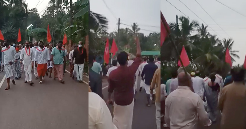 'കൊല്ലേണ്ടവരെ കൊല്ലും ഞങ്ങള്‍' ; യുഡിഎഫ് പ്രവർത്തകർക്കെതിരെ കൊലവിളിയുമായി സിപിഎം പ്രകടനം ; പ്രതികള്‍ക്ക് സ്വീകരണം