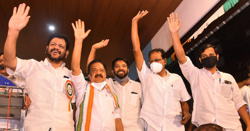 ഐശ്വര്യ കേരളയാത്രയ്ക്ക്  ആവേശോജ്ജ്വല സ്വീകരണം