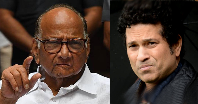 വിഷയം ക്രിക്കറ്റ് അല്ല, സംസാരിക്കുമ്പോള്‍ ജാഗ്രത പാലിക്കണം : സച്ചിനോട് ശരദ് പവാർ