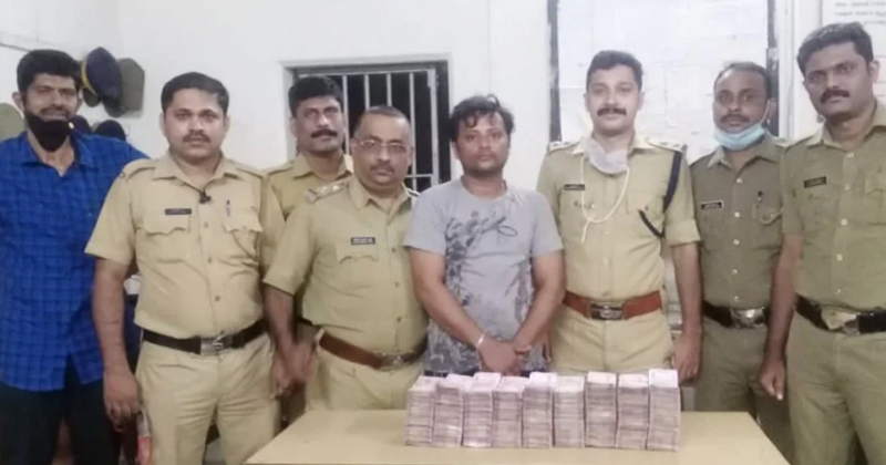 ഷൊര്‍ണൂര്‍ റെയില്‍വേ സ്റ്റേഷനില്‍ 1.80 കോടി രൂപയുടെ കുഴല്‍പ്പണം പിടികൂടി