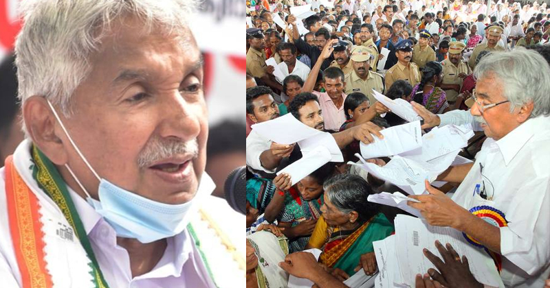 ജനസമ്പര്‍ക്കത്തെ ആക്രമിച്ചവര്‍ സാന്ത്വന സ്പര്‍ശം നടപ്പാക്കുന്നു ; വിചിത്രമെന്ന് ഉമ്മന്‍ ചാണ്ടി