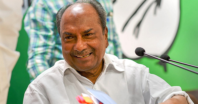 മോദിയെ താഴെയിറക്കാന്‍ ഭൂരിപക്ഷ-ന്യൂനപക്ഷ സമുദായങ്ങളെ ഒപ്പം നിര്‍ത്തണം; എകെ ആന്‍റണി