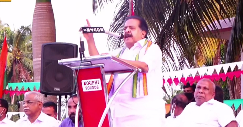 യുഡിഎഫ് അധികാരത്തിലെത്തിയാല്‍ 100 ദിവസത്തിനുള്ളിൽ ശബരിമലയില്‍ പുതിയ നിയമനിർമാണം നടത്തും : രമേശ് ചെന്നിത്തല