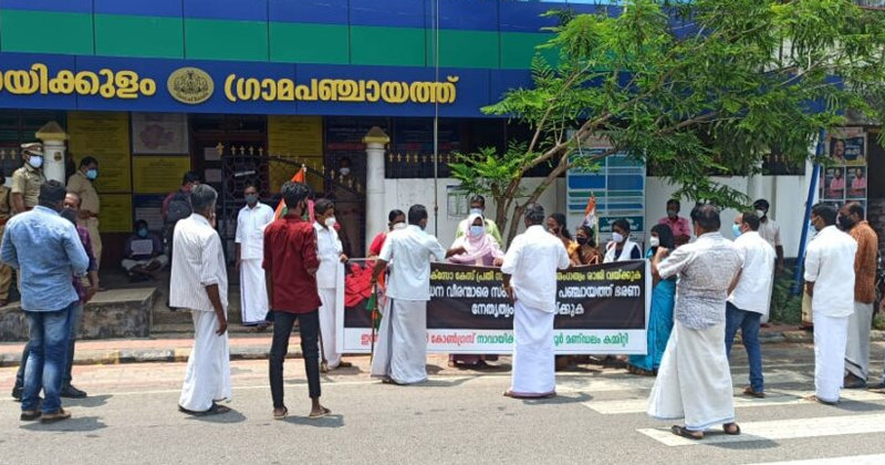 പഞ്ചായത്ത്‌ ഭരണം നിലനിർത്താൻ പോക്സോ കേസ് പ്രതികളെ സംരക്ഷിച്ച് സിപിഎം ; പ്രതിഷേധം
