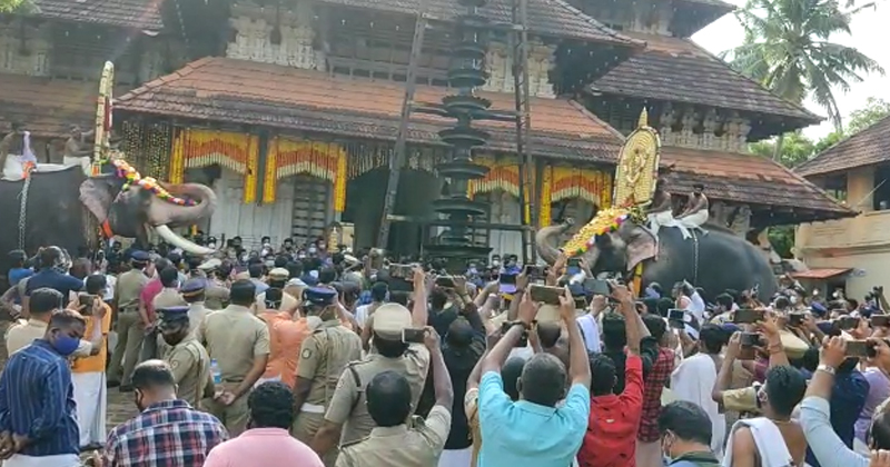 ഭഗവതിമാർ ഉപചാരം ചൊല്ലി പിരിഞ്ഞു ; തൃശൂർ പൂരത്തിന് പരിസമാപ്തി