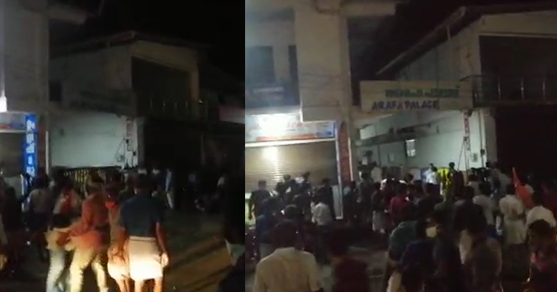 കുന്നംകുളത്ത് യുഡിഎഫ് പ്രചാരണവാഹനത്തിന് നേരേ കല്ലേറ് ; സ്ഥാനാർത്ഥി ഉൾപ്പടെ നിരവധി പേർക്ക് പരിക്ക് ; പിന്നില്‍ സിപിഎമ്മെന്ന് ആരോപണം