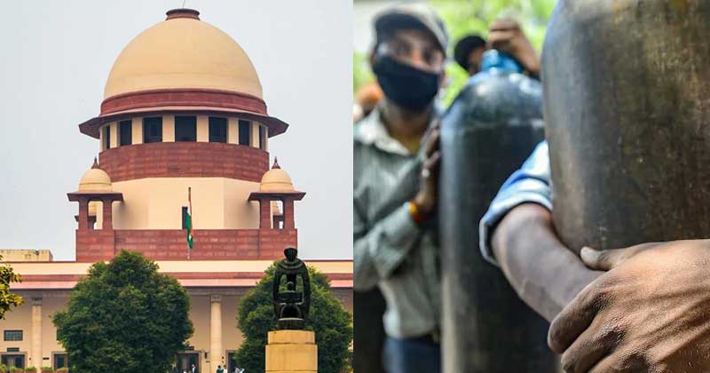 അർധരാത്രിക്ക് മുമ്പ് ഓക്സിജൻ വിതരണം ചെയ്യണം : കേന്ദ്രത്തോട് സുപ്രീം കോടതി