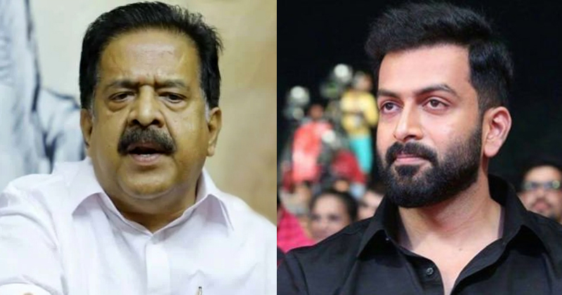 'സംഘപരിവാർ നമ്മളെ തേടിയെത്തും മുമ്പേ അവരെ നമുക്ക് പരാജയപ്പെടുത്തണം' ; പൃഥ്വിരാജിന് പിന്തുണയുമായി രമേശ് ചെന്നിത്തല