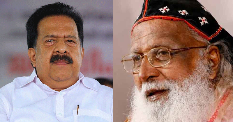 'ജീവിത പ്രശ്നങ്ങൾ  നർമത്തിൽ ചാലിച്ച ചിന്തയിലൂടെ അലിയിച്ചു കളഞ്ഞ വലിയ ഇടയൻ' ;  അനുസ്മരിച്ച് രമേശ് ചെന്നിത്തല