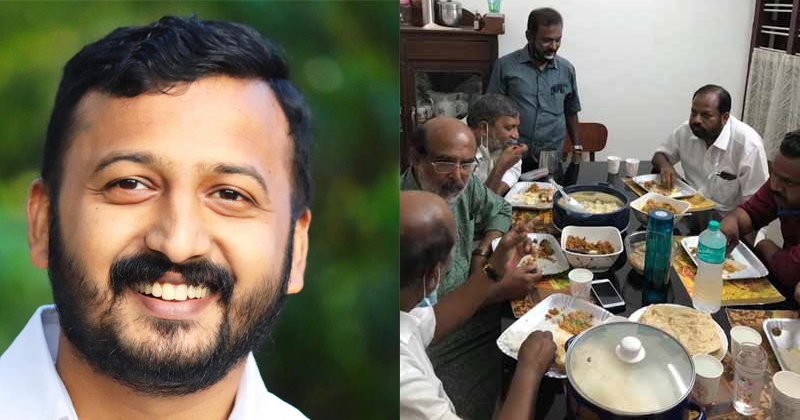 'കഴിക്കുന്നത് സി.പി.എം ആണെങ്കിലും, വിശപ്പടങ്ങുന്നത് ബി.ജെ.പിയുടേതാണ്' ; പരിഹസിച്ച് രാഹുല്‍ മാങ്കൂട്ടത്തിൽ, കുറിപ്പ്