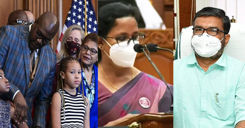 'അവിടെ പശ്ചാത്താപത്തിന്റെ ചേർത്തുനിർത്തൽ, ഇവിടെ ക്രൂരതയുടെ വസ്ത്രാക്ഷേപം ; രണ്ടു പേരും സ്പീക്കർ'; വിമർശനം