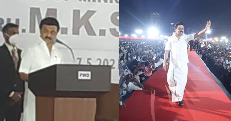 തമിഴകത്ത് ഇനി സ്റ്റാലിന്‍ യുഗം ; അധികാരമേറ്റ് ഡി.എം.കെ സർക്കാർ