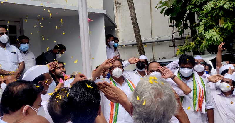 ഇനി കെ.എസ് നയിക്കും ; കെ സുധാകരന്‍ കെപിസിസി പ്രസിഡന്‍റായി ചുമതലയേറ്റു