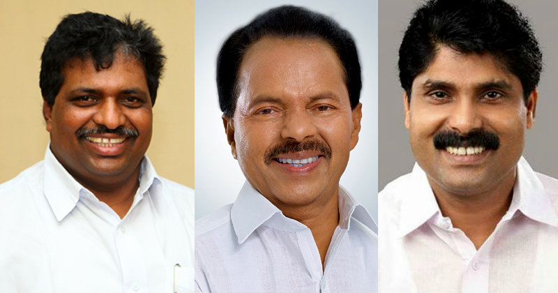 കൊടിക്കുന്നില്‍ സുരേഷ്, പി.ടി തോമസ്, ടി സിദ്ദിഖ് എന്നിവര്‍ വര്‍ക്കിംഗ് പ്രസിഡന്‍റുമാര്‍