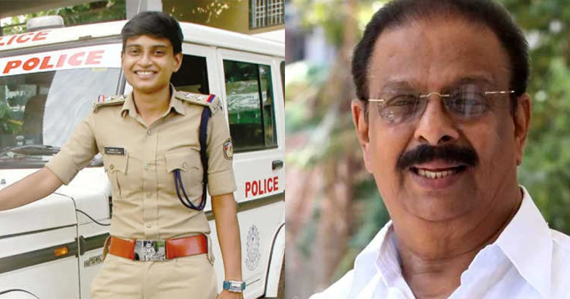 'പ്രതിസന്ധികളില്‍ പതറാത്ത പെണ്‍കരുത്തിന് സല്യൂട്ട്' ; ആനി ശിവയെ അഭിനന്ദിച്ച് കെ.സുധാകരന്‍ എം.പി