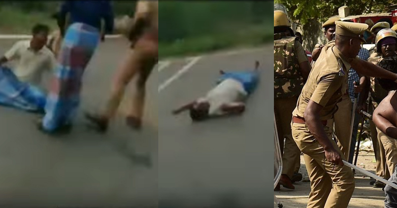 തമിഴ്നാട്ടില്‍ മധ്യവയസ്‌കനെ പൊലീസ് ലാത്തികൊണ്ട് അടിച്ചുകൊന്നു