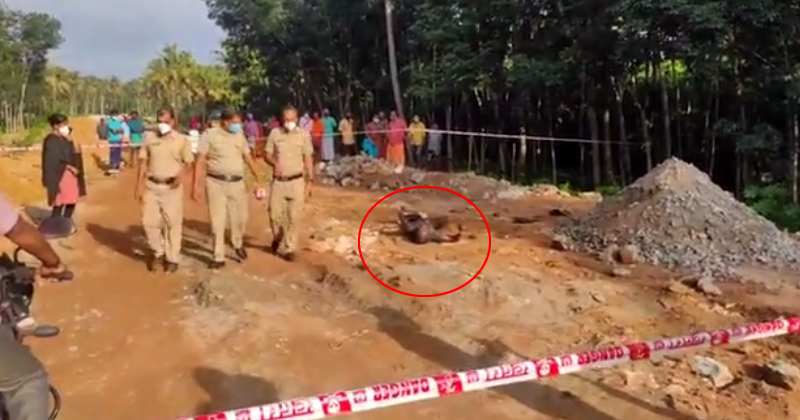 കൊല്ലം അഞ്ചലില്‍ യുവാവിന്‍റെ മൃതദേഹം റോഡില്‍ കത്തിക്കരിഞ്ഞ നിലയില്‍
