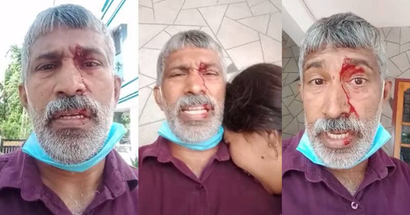 ഗര്‍ഭിണിയെയും പിതാവിനെയും മര്‍ദ്ദിച്ച സംഭവം : ഭര്‍ത്താവും സുഹൃത്തും അറസ്റ്റില്‍