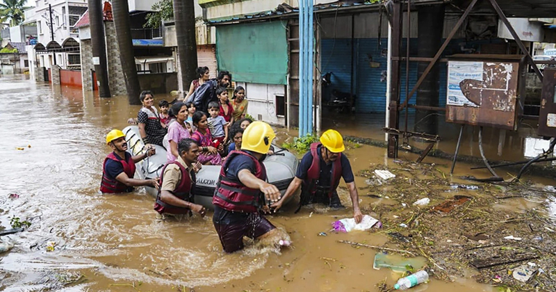 കനത്ത മഴ, വെള്ളപ്പൊക്കം, മണ്ണിടിച്ചില്‍; മഹാരാഷ്ട്രയില്‍ 136 മരണം, 85000 ത്തോളം പേരെ മാറ്റിപ്പാര്‍പ്പിച്ചു