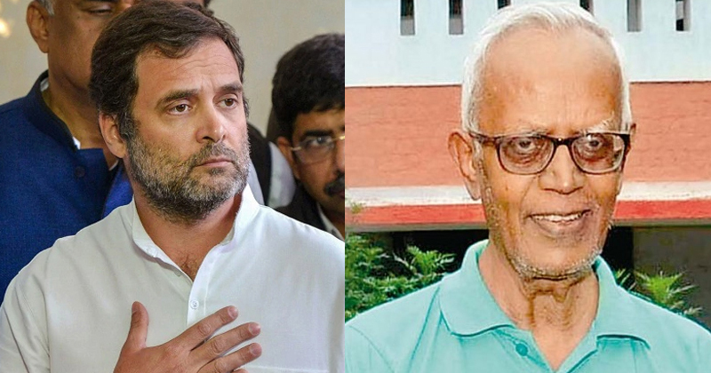 ' ഫാ. സ്റ്റാന്‍ സ്വാമി നീതിയും മനുഷ്യത്വവും അര്‍ഹിച്ചിരുന്നു' ; അനുശോചിച്ച് രാഹുല്‍ ഗാന്ധി