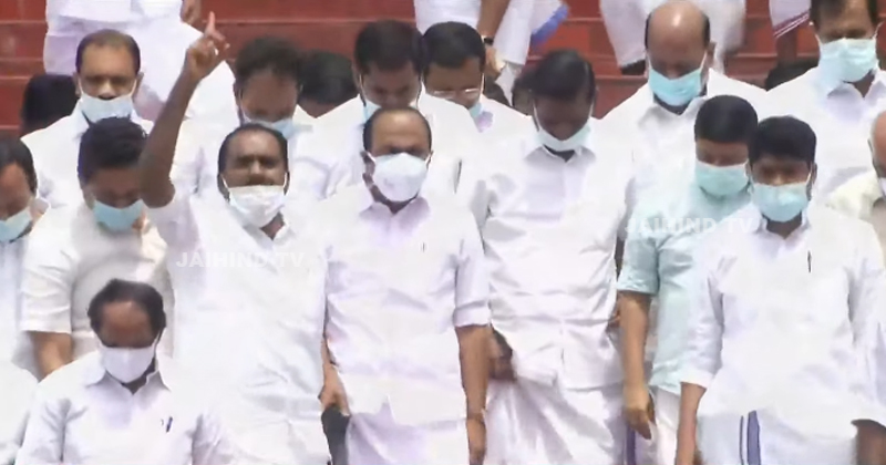 മുല്ലപ്പെരിയാർ മരംമുറി വിവാദം : പ്രതിപക്ഷം സഭയില്‍ കത്തിക്കയറി ; ജുഡീഷ്യല്‍ അന്വേഷണം വേണം