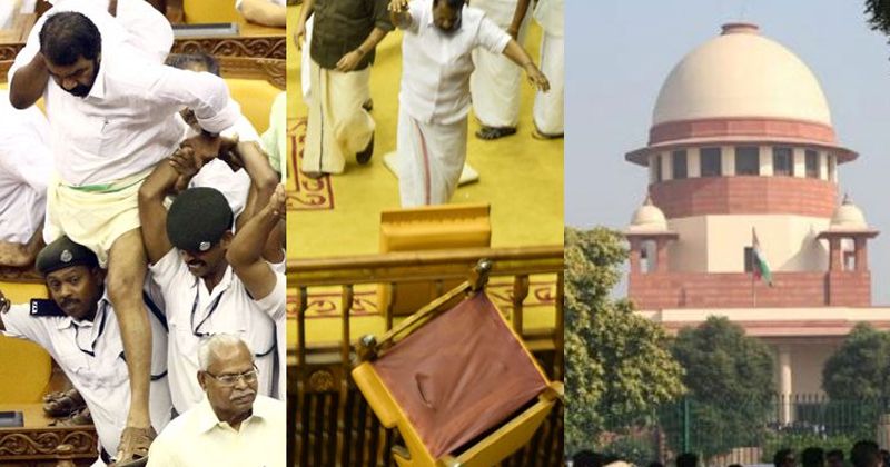 കയ്യാങ്കളിയില്‍ സര്‍ക്കാരിന് വന്‍ തിരിച്ചടി; കേസ് പിന്‍വലിക്കാനാവില്ലെന്ന് സുപ്രീം കോടതി ; പ്രതികള്‍ വിചാരണ നേരിടണം