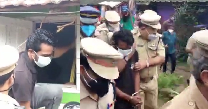 വണ്ടിപ്പെരിയാറില്‍ രോഷപ്രകടനവുമായി നാട്ടുകാർ ; തെളിവെടുപ്പിനിടെ ഡിവൈഎഫ്ഐക്കാരനായ പ്രതിക്ക് മർദ്ദനം