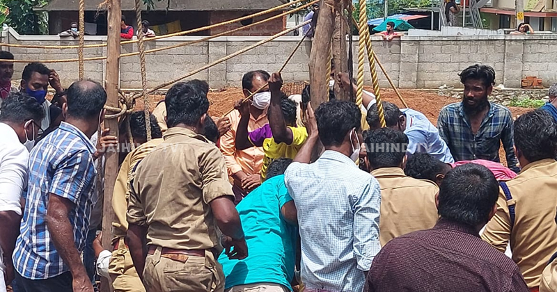 കുണ്ടറയില്‍ കിണറില്‍ കുടുങ്ങിയ നാല് പേരും മരിച്ചു ; രക്ഷാപ്രവർത്തനത്തിനിടെ ഫയർഫോഴ്സ് അംഗം കുഴഞ്ഞുവീണു