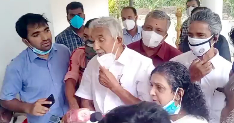 തിരുവോണ ദിനം നിർധന ക്യാന്‍സർ രോഗികള്‍ക്കൊപ്പം ചെലവഴിച്ച് ഉമ്മന്‍ ചാണ്ടിയും കുടുംബവും
