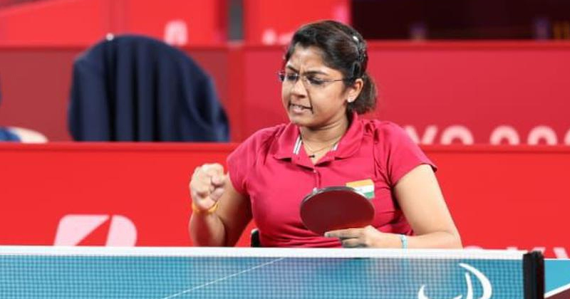 പാരാലിമ്പിക്സ് : ടേബിൾ ടെന്നിസില്‍ ഇന്ത്യയുടെ ഭാവിനാ ബെന്നിന് വെള്ളി