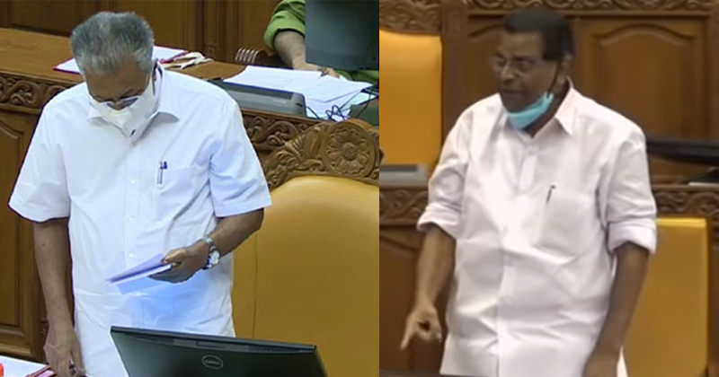 ലോക്ക്ഡൗണ്‍ പ്രതിസന്ധിയും ആത്മഹത്യകളും സഭയില്‍ ഉന്നയിച്ച് പ്രതിപക്ഷം ; അടിയന്തരപ്രമേയത്തിന് അനുമതിയില്ല ; സഭ വിട്ടിറങ്ങി പ്രതിഷേധം