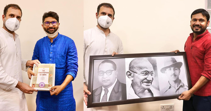 കനയ്യയും ജിഗ്നേഷും മൂവർണക്കൊടിക്കീഴില്‍ ; കോണ്‍ഗ്രസ് അംഗത്വം സ്വീകരിച്ച് നേതാക്കള്‍