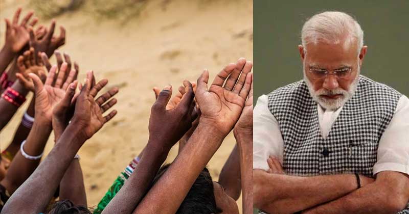 രാജ്യത്തെ വലിയൊരു വിഭാഗം പട്ടിണിയില്‍; ആഗോള വിശപ്പ് സൂചികയില്‍ ഇന്ത്യ 101-ാമത്; പാകിസ്ഥാനും ബംഗ്ലാദേശിനും പിന്നില്‍