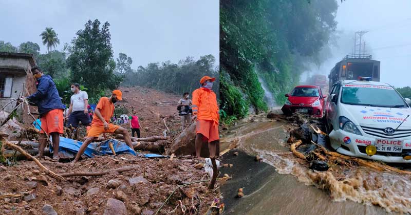 കൂട്ടിക്കലില്‍ 9 പേരുടെ മൃതദേഹം കണ്ടെത്തി; കൊക്കയാറില്‍ കാണാതായ 8 പേർക്കായി തെരച്ചില്‍ തുടരുന്നു