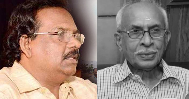 സിപി നായരുടെ നിര്യാണത്തില്‍ മുന്‍ മന്ത്രി പന്തളം സുധാകരന്‍ അനുശോചിച്ചു