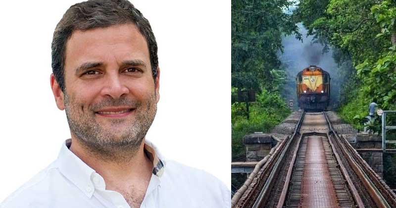 നിലമ്പൂർ-നഞ്ചൻകോട് റെയിൽവേയുടെ കാലതാമസം പരിശോധിക്കണം; കേന്ദ്ര റെയിൽവേ മന്ത്രിക്ക് രാഹുൽ ഗാന്ധിയുടെ കത്ത്