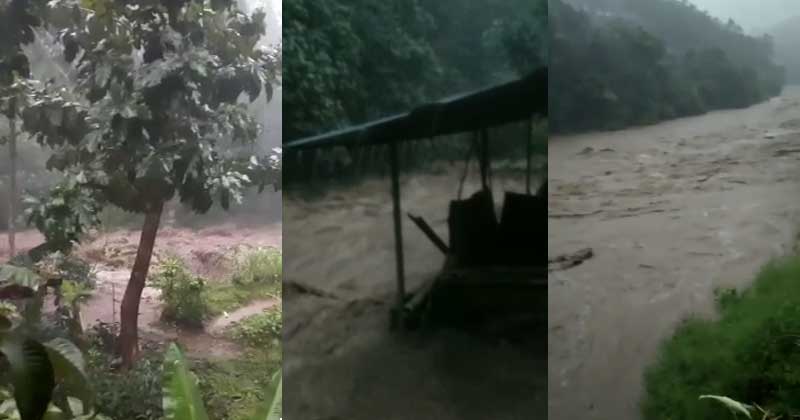 അതിശക്തമായ മഴ; പൊന്മുടി, കല്ലാർ മേഖലയില്‍ മണ്ണിടിച്ചില്‍, വെള്ളപ്പൊക്കം