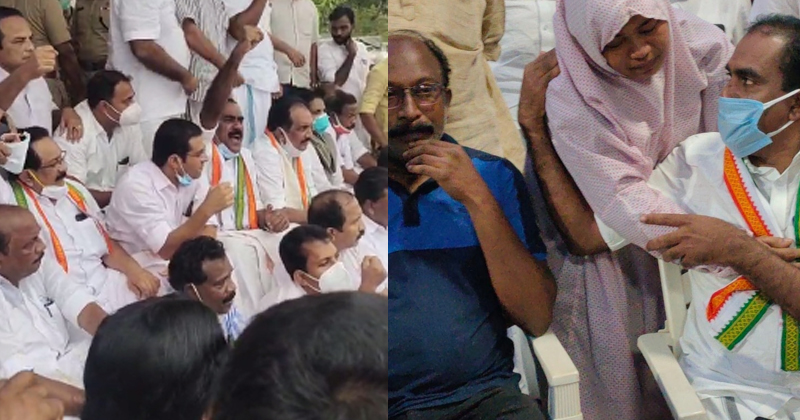 'സിഐയെ സസ്പെന്‍ഡ് ചെയ്യാതെ പിന്നോട്ടില്ല, സമരം സര്‍ക്കാരിനെതിരാക്കി മാറ്റും' ; പ്രതിഷേധം തുടര്‍ന്ന് കോണ്‍ഗ്രസ്