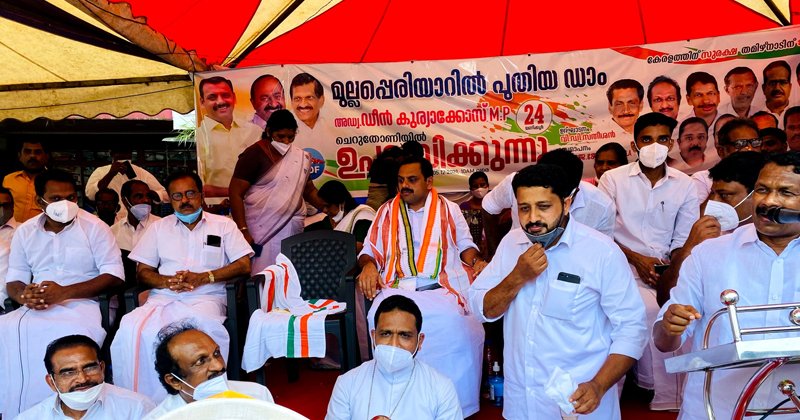 ഡീന്‍ കുര്യാക്കോസ് എംപിയുടെ സമരത്തെ പിന്തുണച്ച ബിഷപ്പിനെതിരെ എംഎം മണി; ജനങ്ങളോടുള്ള വെല്ലുവിളിയെന്ന് കോണ്‍ഗ്രസ്