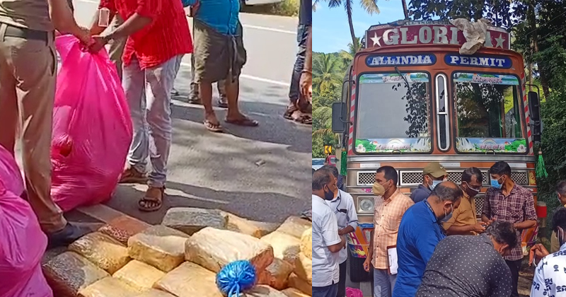 കണ്ണൂരില്‍ വന്‍ കഞ്ചാവ് വേട്ട; മൂന്ന് പേർ കസ്റ്റഡിയില്‍