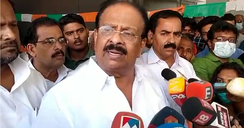 എംപിമാര്‍ക്കെതിരായ അതിക്രമം ജനാധിപത്യത്തിന്‍റെ  മുഖത്തേറ്റ പ്രഹരം: കെ സുധാകരന്‍ എംപി