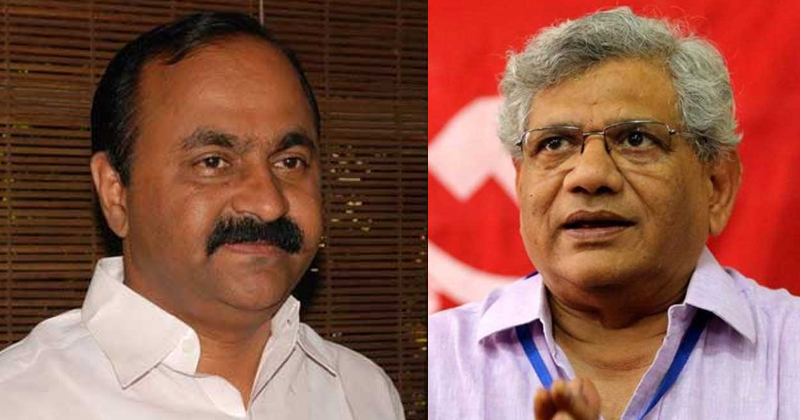 ലോകായുക്ത നിയമ ഭേദഗതി; സീതാറാം യെച്ചൂരിക്ക് പ്രതിപക്ഷ നേതാവിന്‍റെ കത്ത്