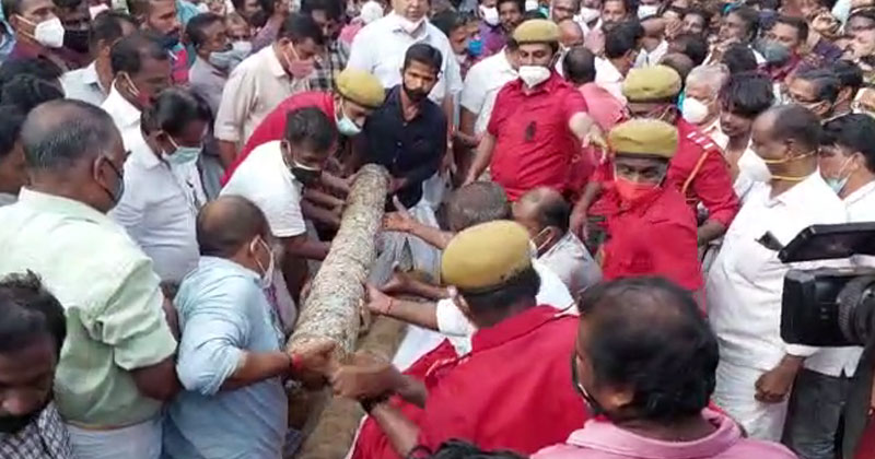 'കൊല്ലാന്‍ ഞങ്ങള്‍ തയാറായാല്‍ ആര്‍എസ്എസില്‍ ആരും ബാക്കിയാവില്ല'; പ്രകോപന മുദ്രാവാക്യം മുഴക്കി സിപിഎം