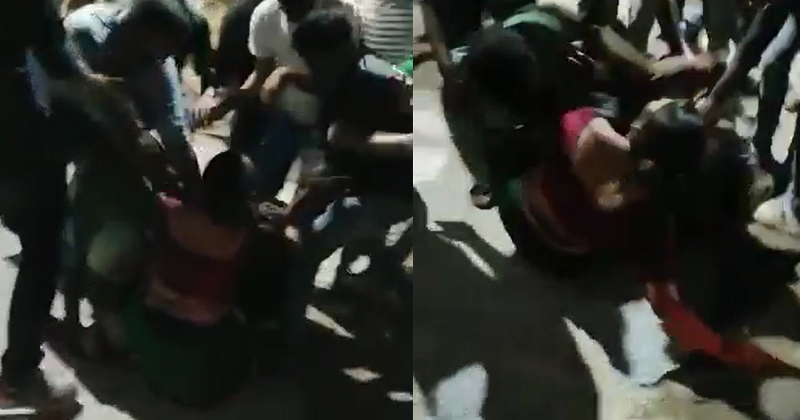 സ്ത്രീ സുരക്ഷയില്‍ വീഴ്ച്ചയില്ലെന്ന് പിണറായി ; കെഎസ് യു വനിത പ്രവർത്തകയെ റോഡിലൂടെ വലിച്ചിഴച്ച് എസ്എഫ്ഐ ക്രിമിനല്‍ സംഘം ; പോലീസ് നോക്കുകുത്തി